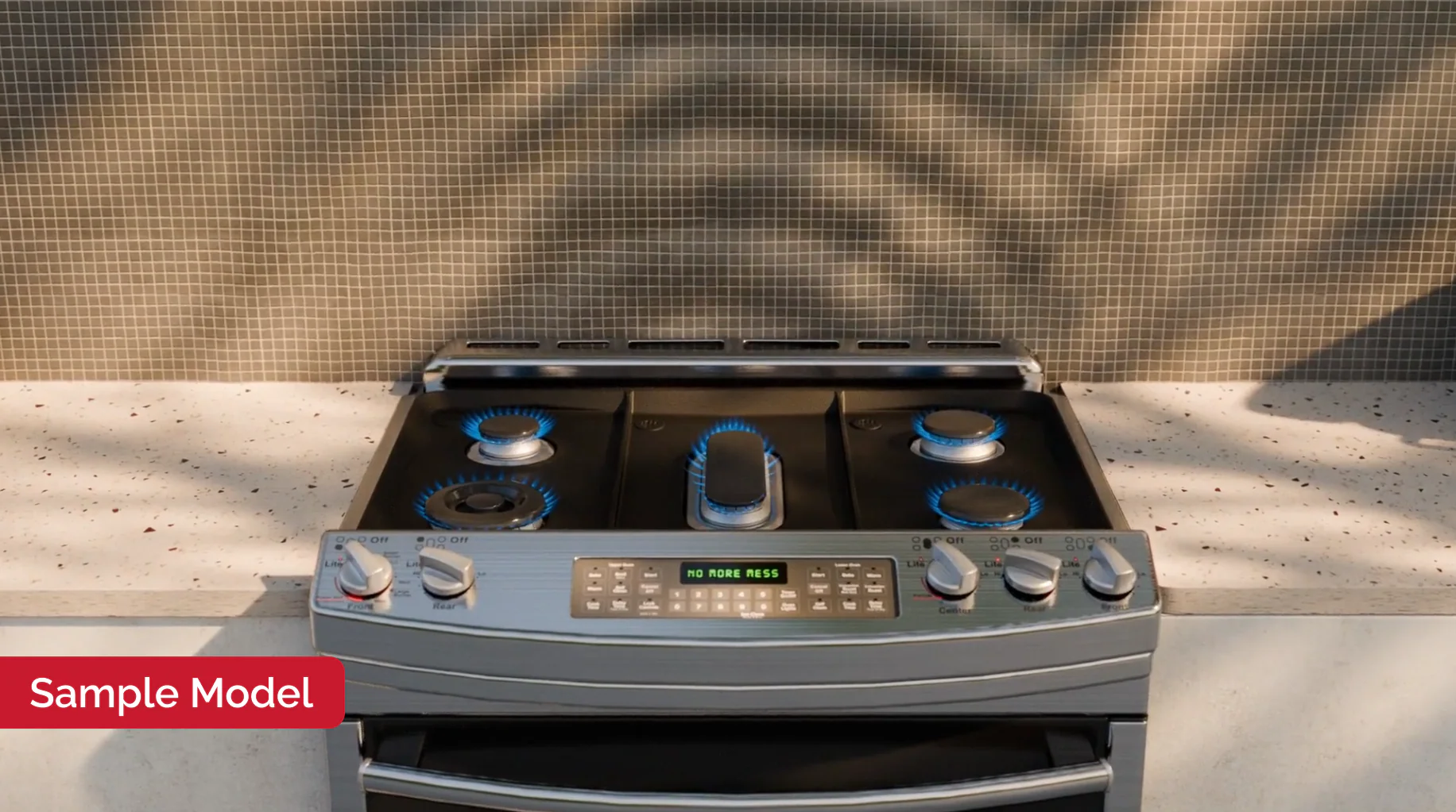 GE StoveGuard PRO | 3D Stove Protector #202 - Image 3