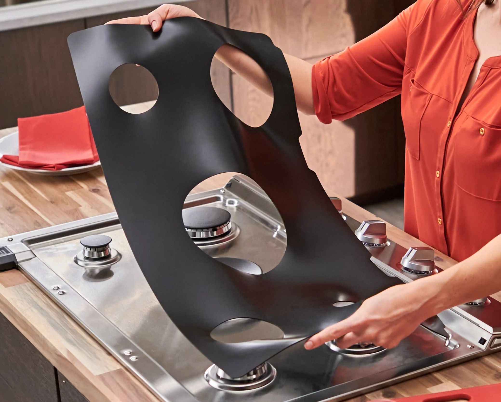 KitchenAid StoveGuard Grip | Silicone Stove Protector #533 - Image 4